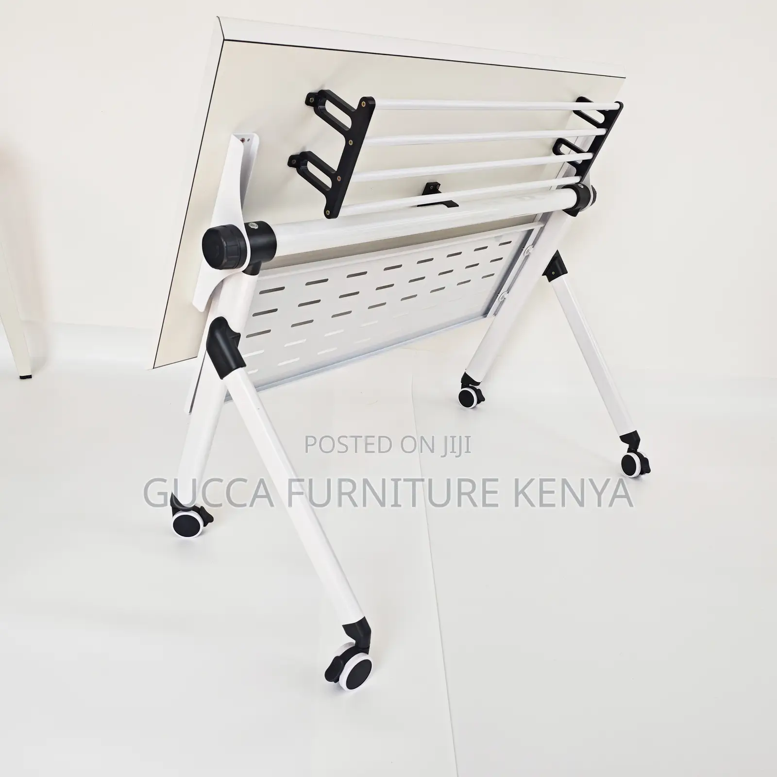 Imported White Folding Home Office Gaming Desk