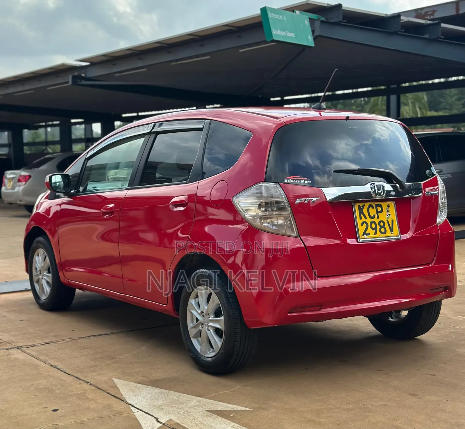 Honda Fit 2011 Red