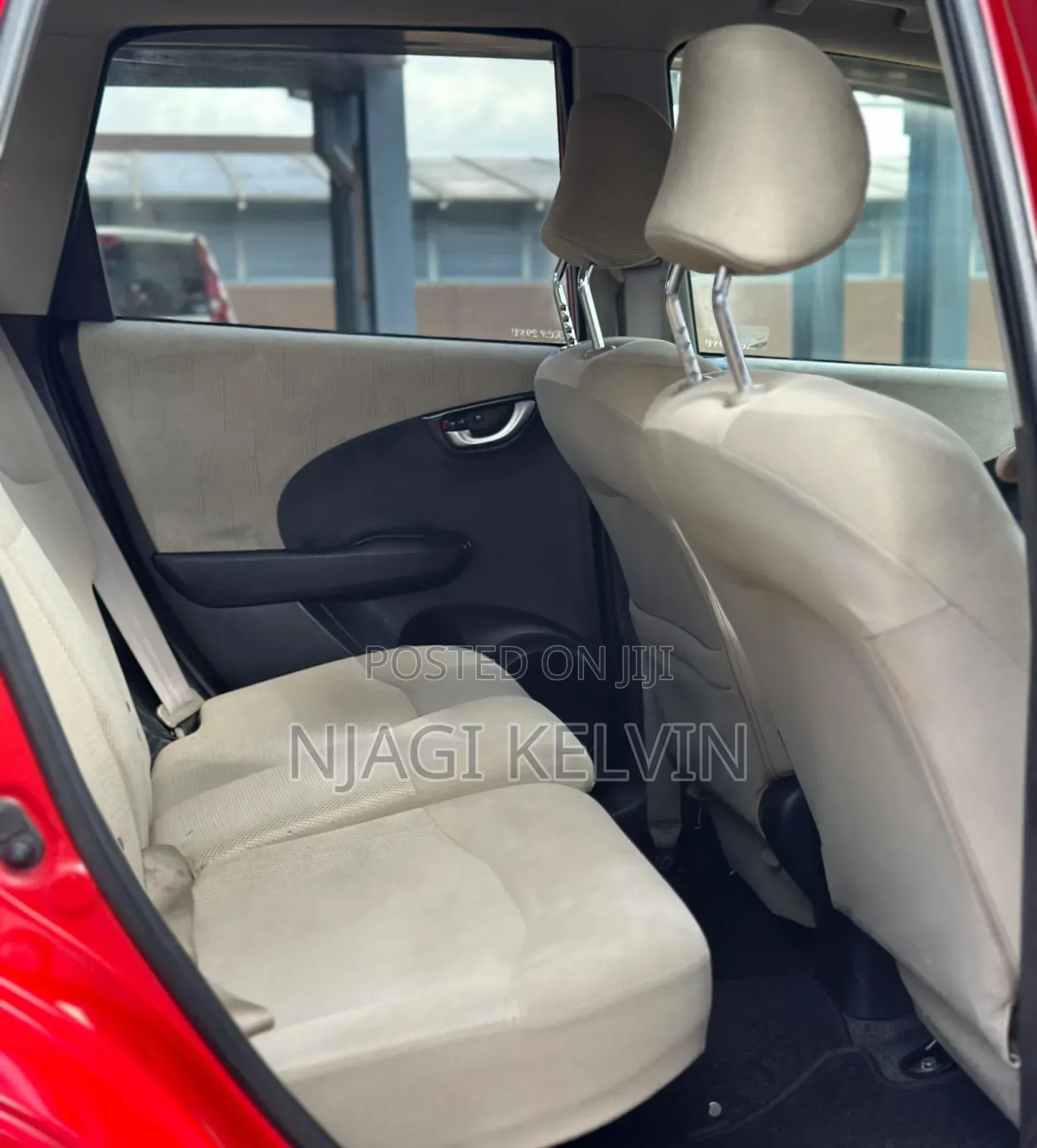Honda Fit 2011 Red