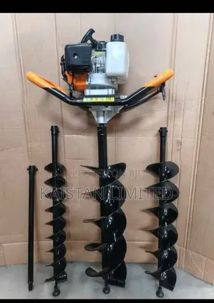 4-Stroke Hawk King Earth Auger Machine With Easy Start Engine
