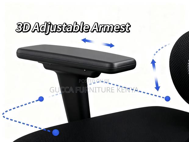Executive Adjustable Reclining Ergonomic Seat - thumbnail 9