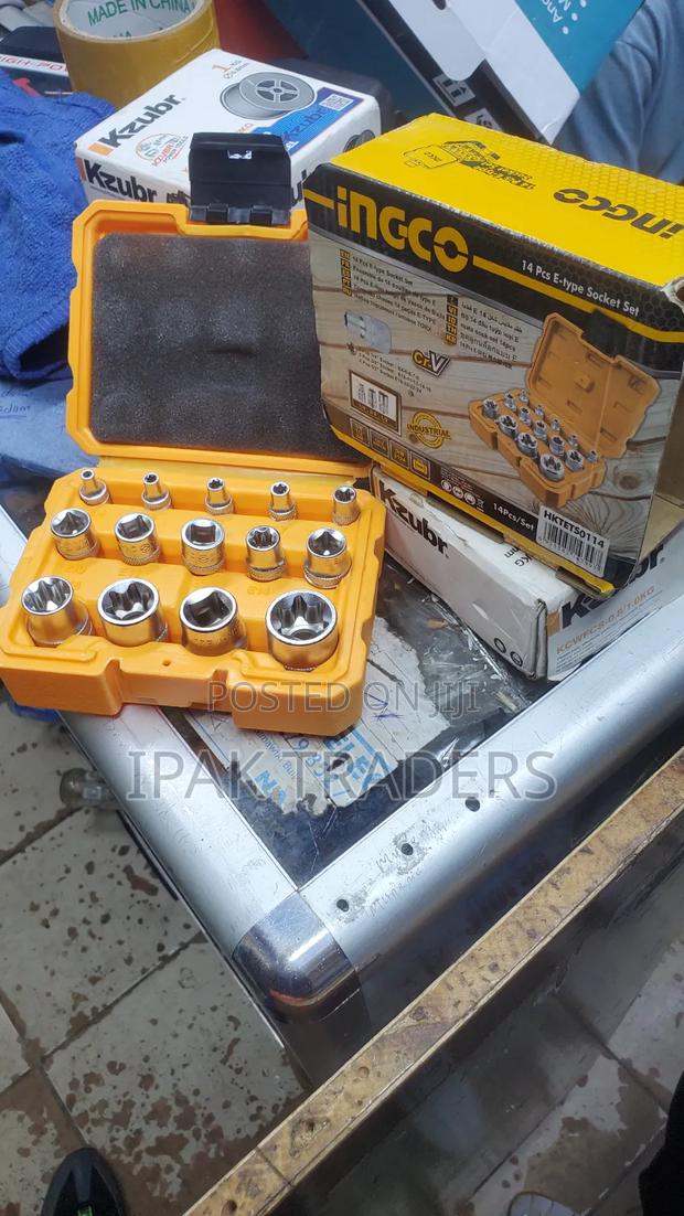 14 PCS 1/2 Drive E-Type Socket Set - main view