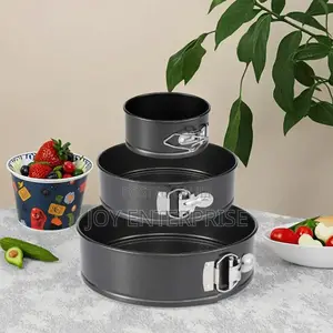 3pc Nonstick Round Baking Tins