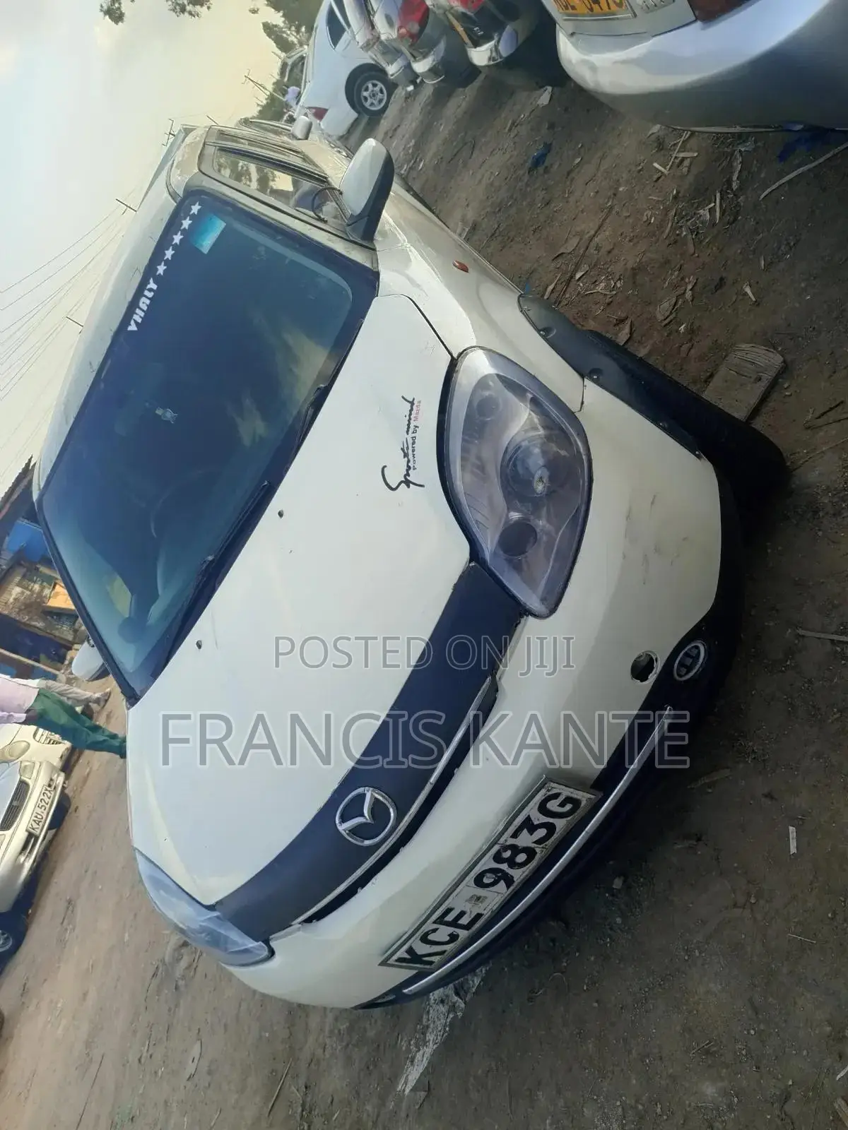 Mazda Verisa 2012 White