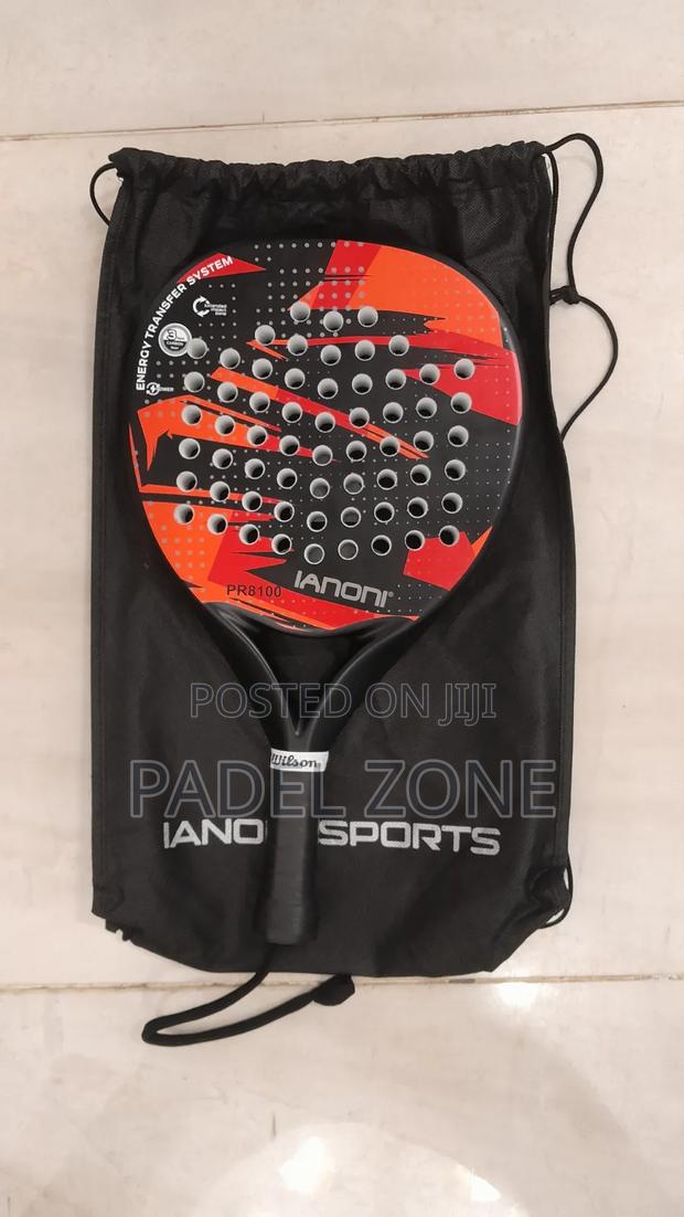 Ianoni Pr8100 Padel Racket + Bag (Like New - Cheap!)
