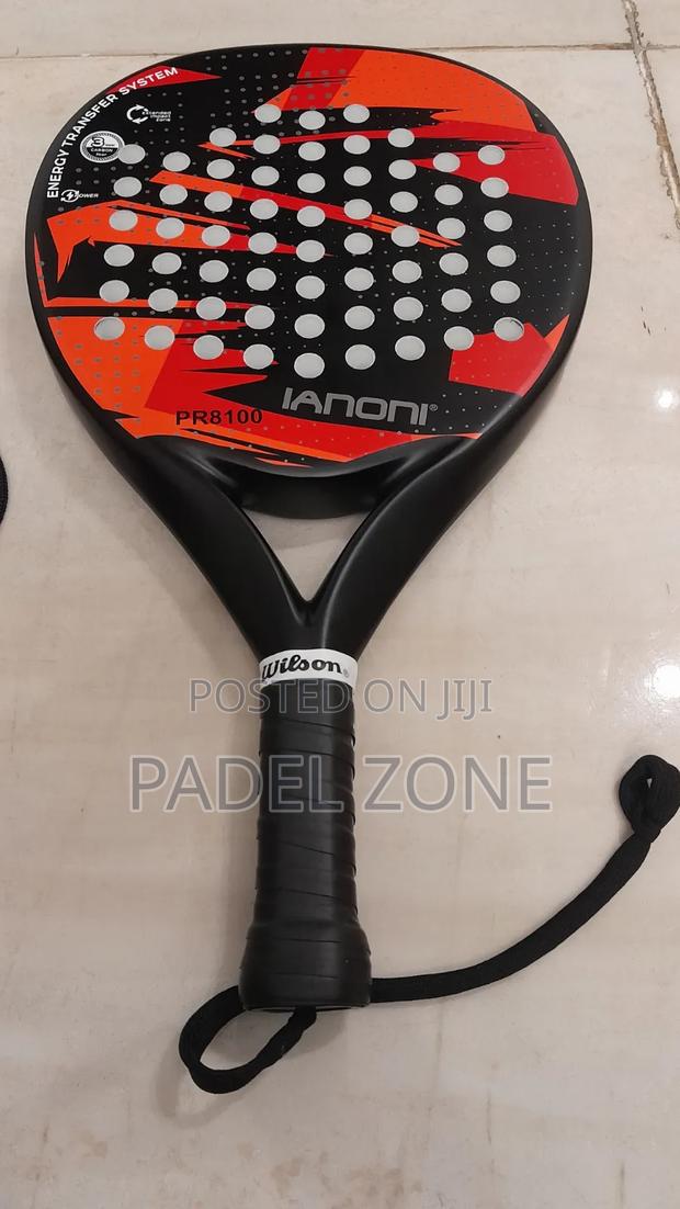 Ianoni Pr8100 Padel Racket + Bag (Like New - Cheap!) - thumbnail 2