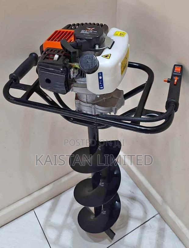 2 Stroke Hawk King Earth Auger Easy Start Engine/3 Bit Plus - main view
