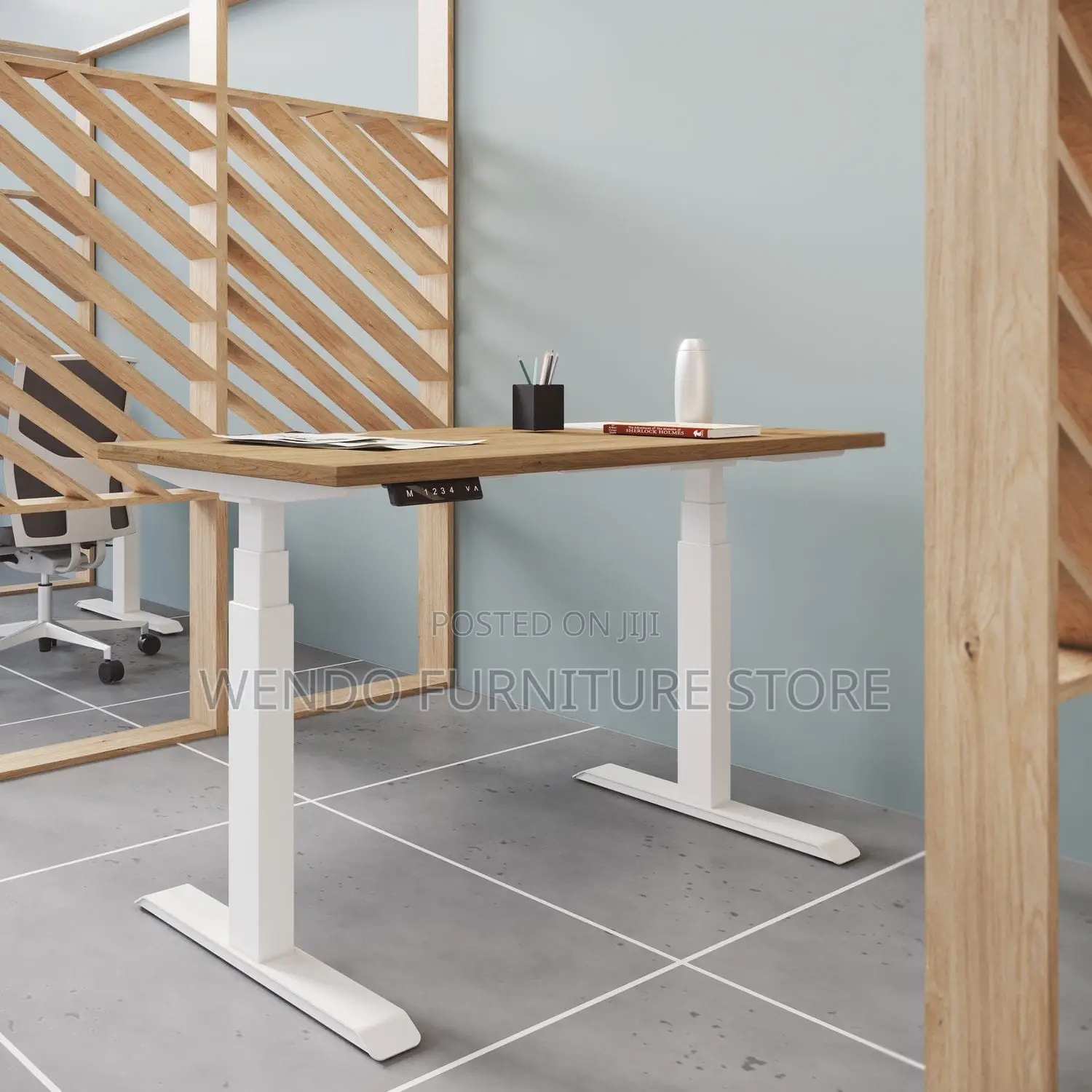 Office Desk; Axrt 1.2 Meters Electric Adjustable Desk