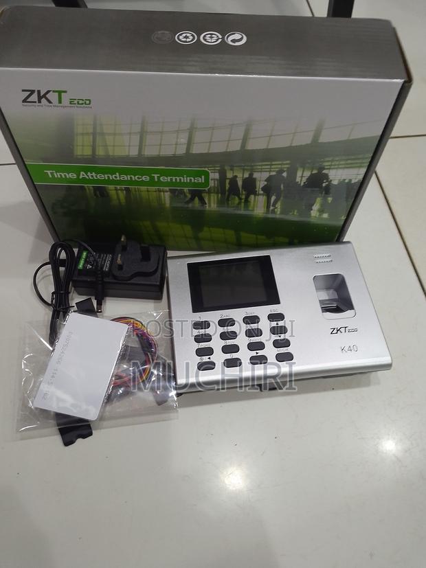 K40 Intelligent Clocking Solution Zk Teco - main view