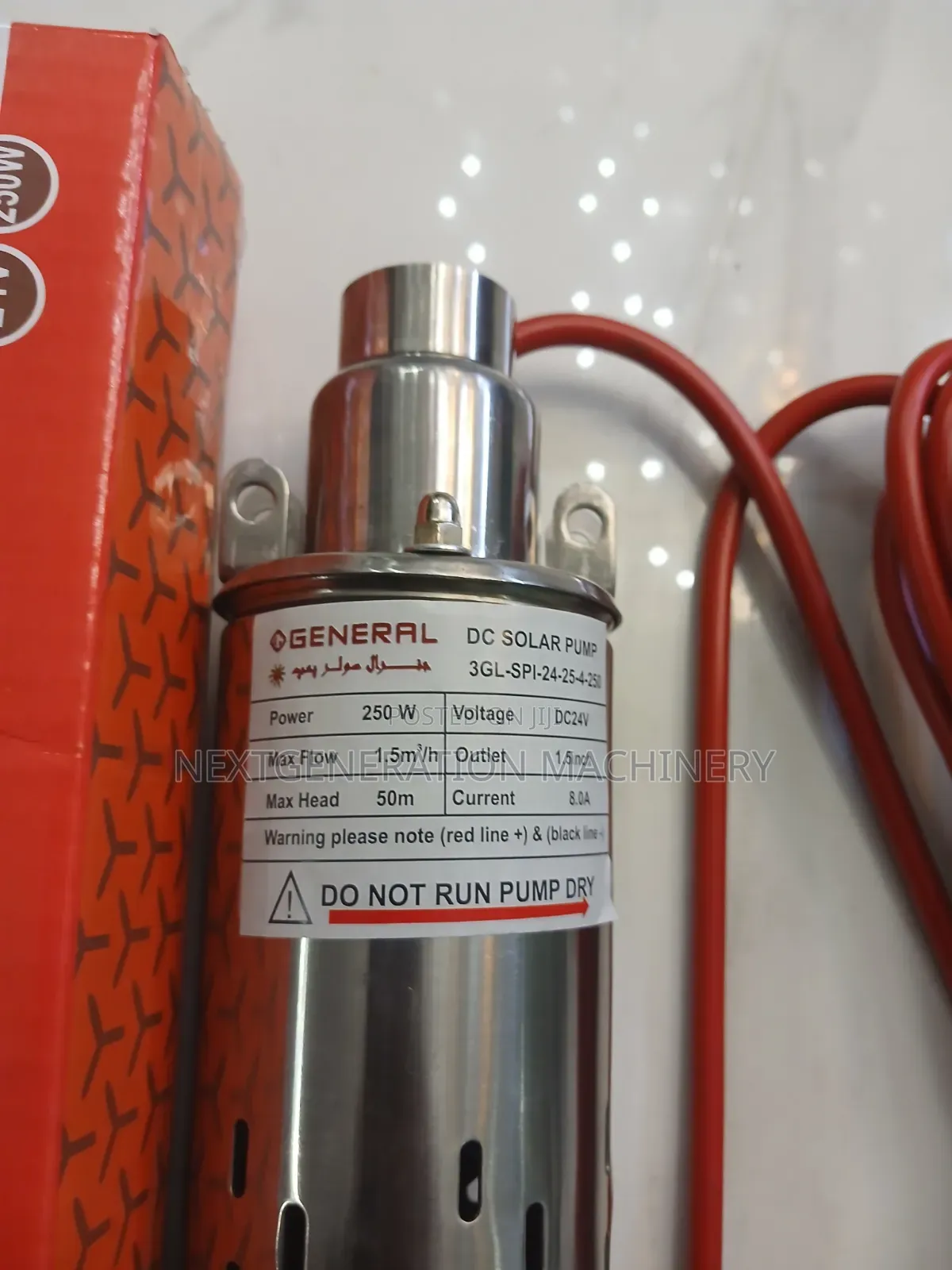 General High Efficiency Water Pump