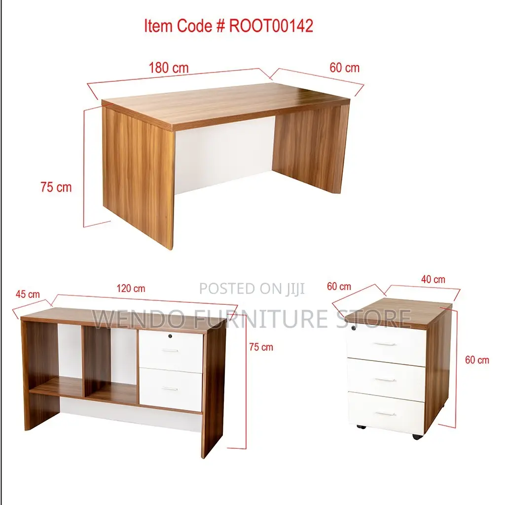 Office Desks; 1.8 Meters Executive Management Office Desk