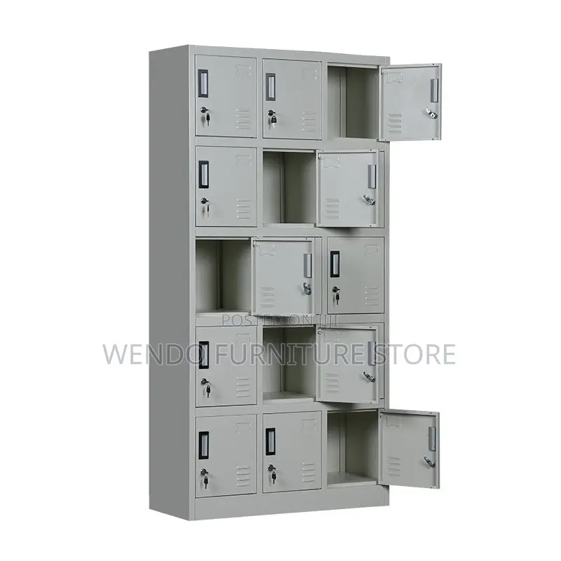 Office Cabinets; 12 Lockers Executive Filing Cabinet