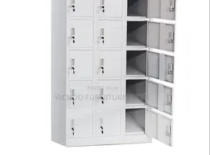 Office Cabinets; 12 Lockers Executive Filing Cabinet