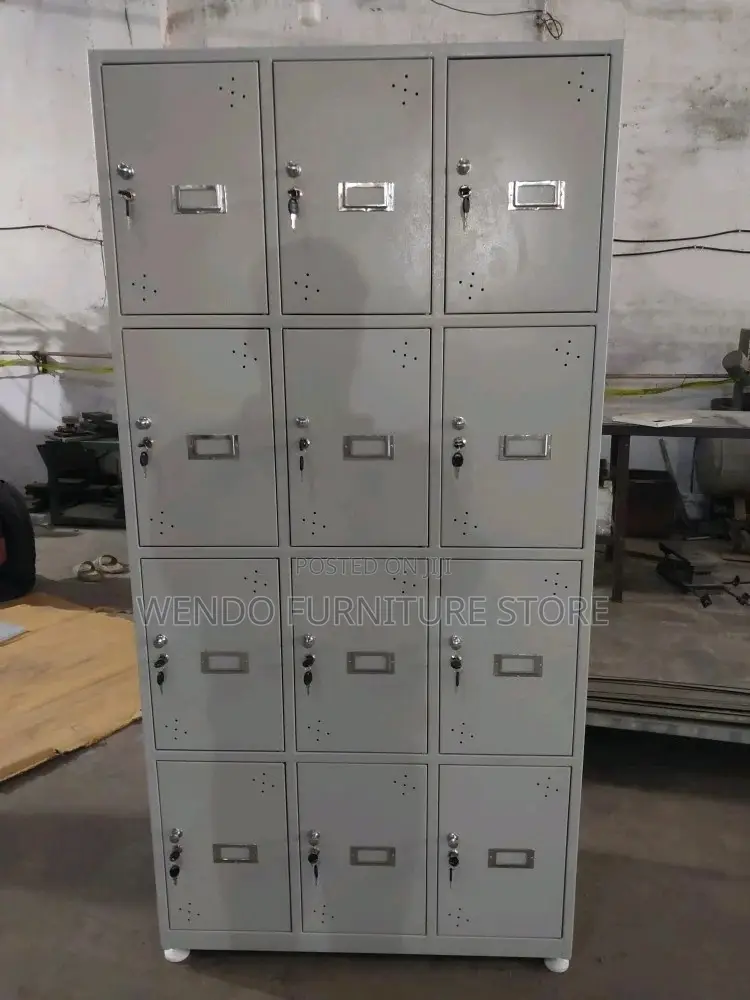 Office Cabinets; 12 Lockers Executive Filing Cabinet