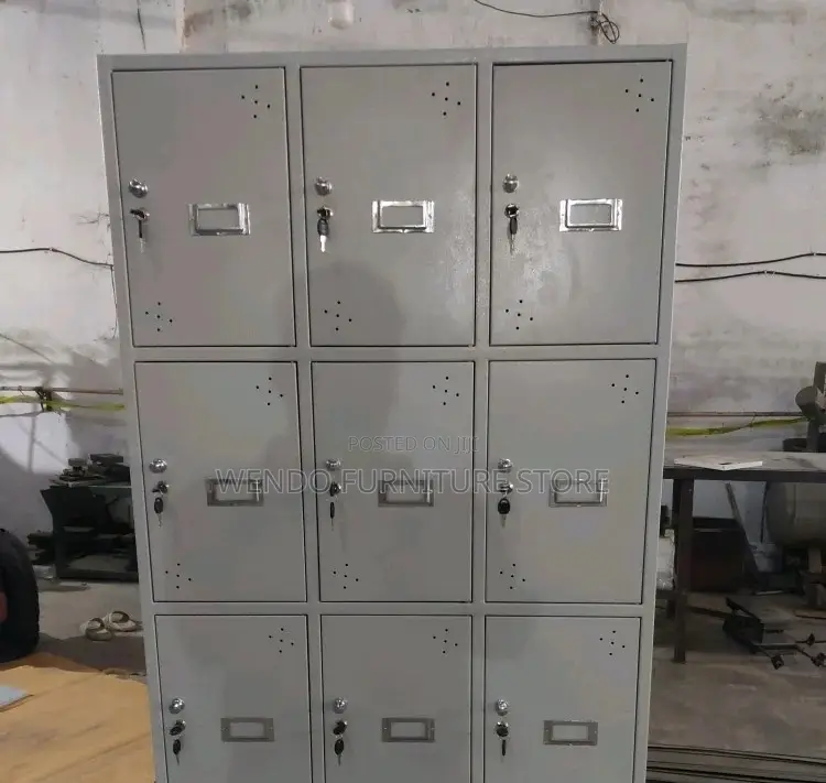 Office Cabinets; 12 Lockers Executive Filing Cabinet