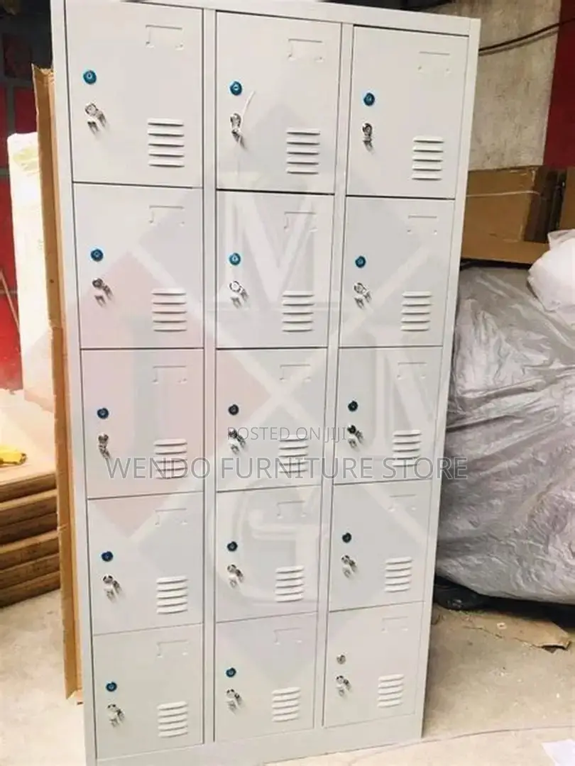 Office Cabinets; 12 Lockers Executive Filing Cabinet