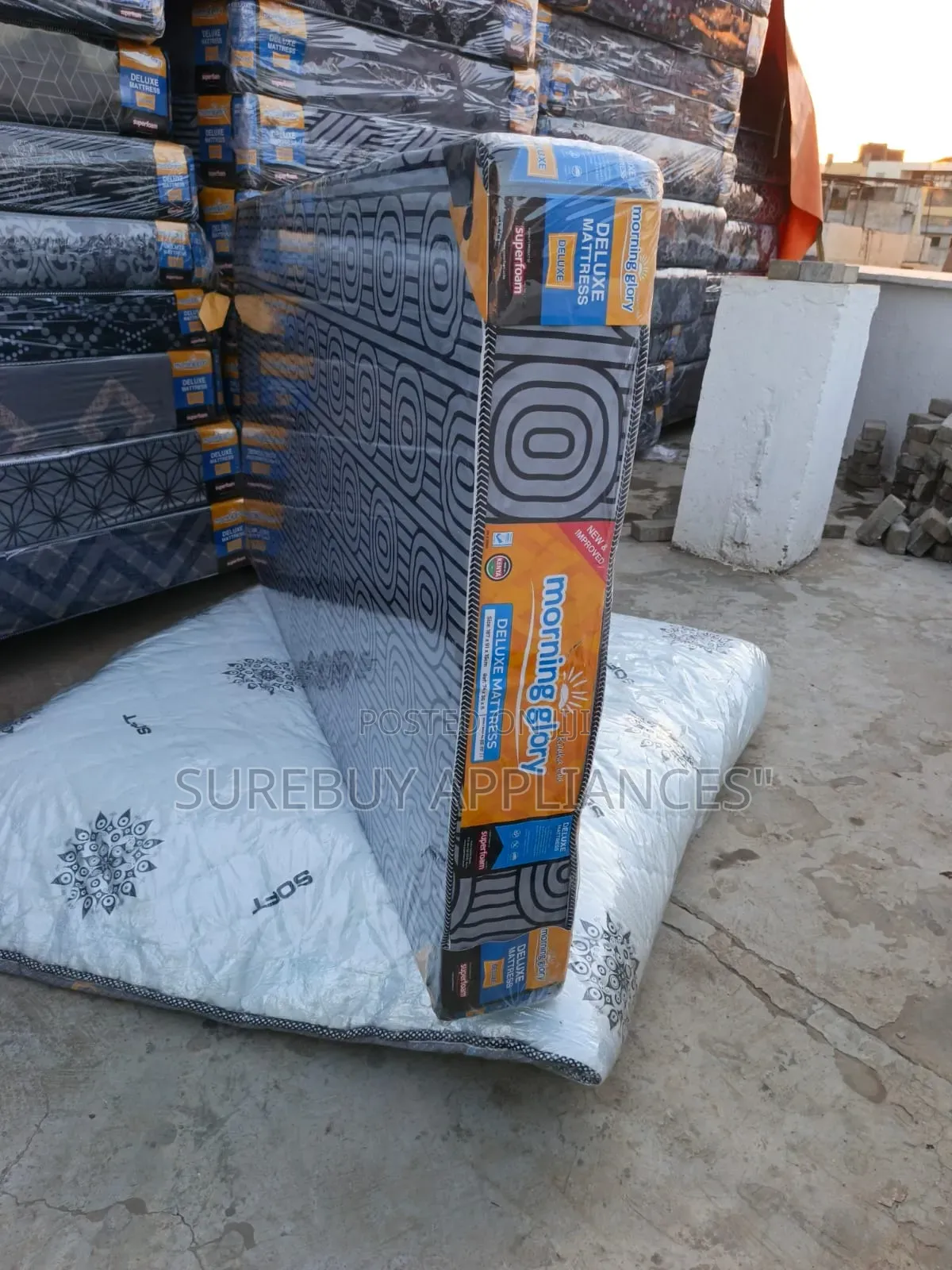 Mattress!Superfoam 6-Inch Plain Mattress 3×6