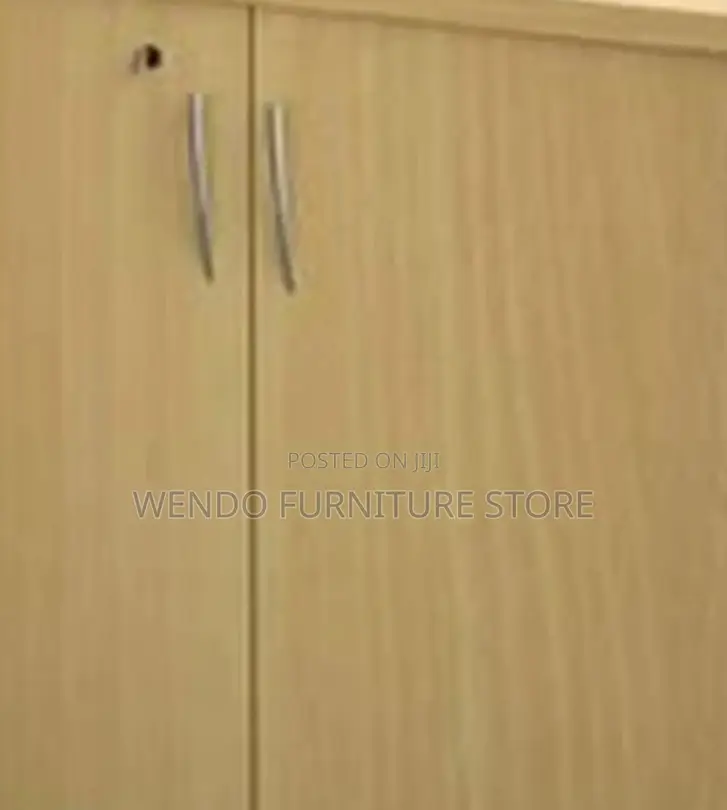 Office Cabinet; Executive Filing Credenza Cabinet With 4 Doors