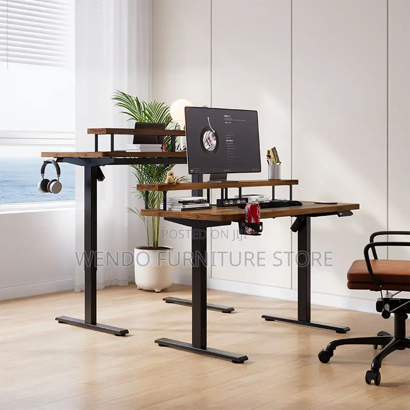 Office Desks; 1.8 Meters Electric Adjustable Office Desk