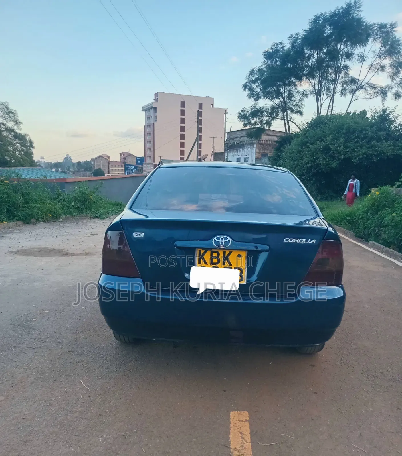 Toyota Corolla 2003 Blue