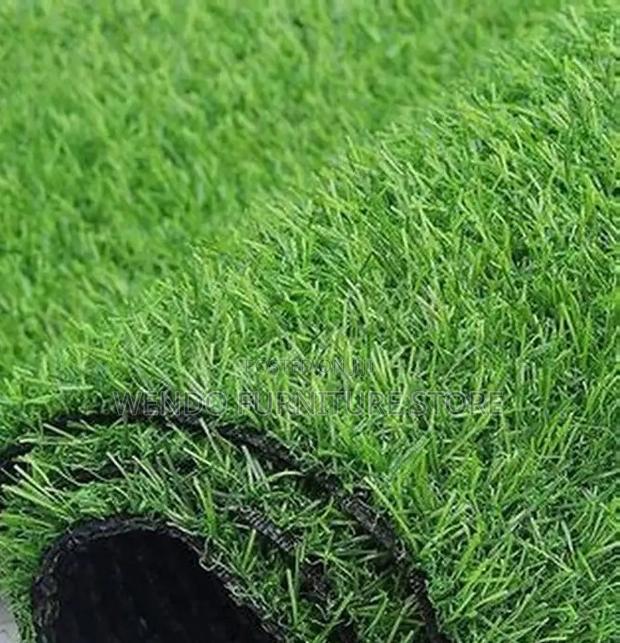 Home Decor; Green Artificial Home Grass - thumbnail 4