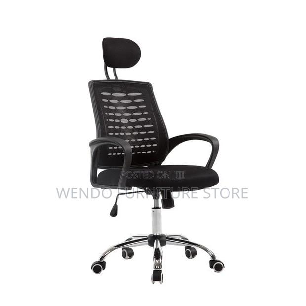 Office Chairs Ergonomic Headrest Office Work Chairs - thumbnail 2