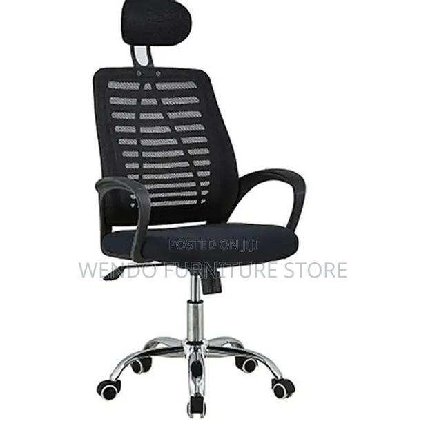 Office Chairs Ergonomic Headrest Office Work Chairs - thumbnail 3