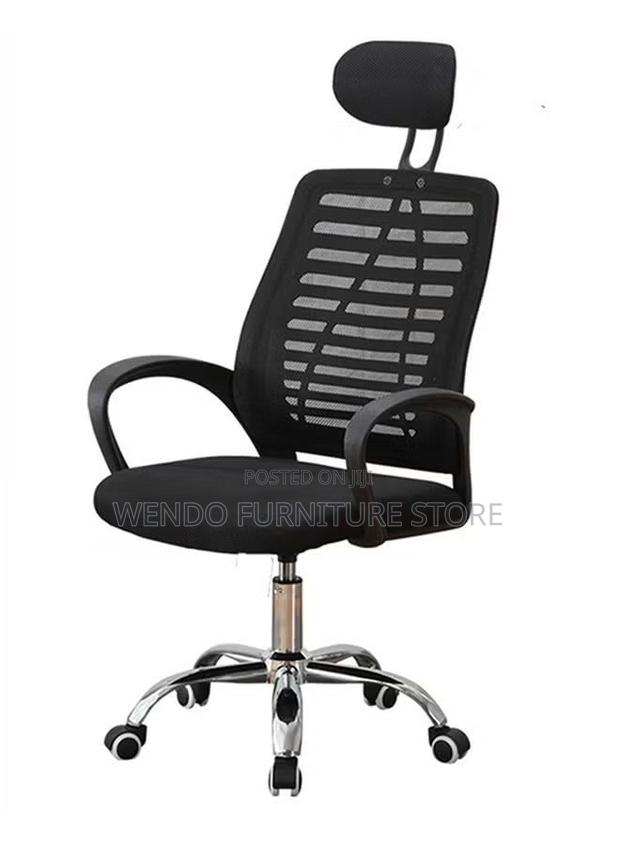 Office Chairs Ergonomic Headrest Office Work Chairs - thumbnail 5