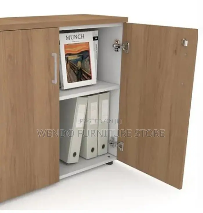 Office Cabinet; Wooden Storage Credenza Cabinet Wit 2 Doors