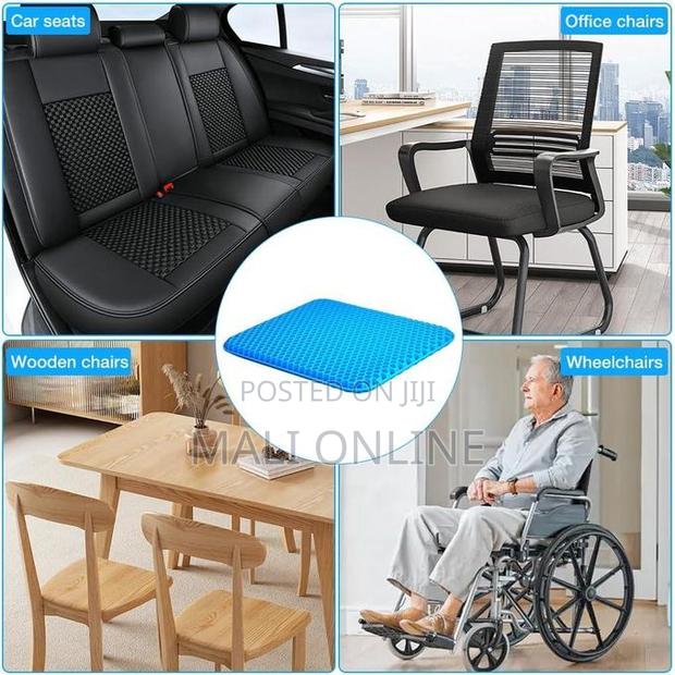 Egg Sitter Gel Seat Cushion Honeycomb Chair Pad Orthopedic Support