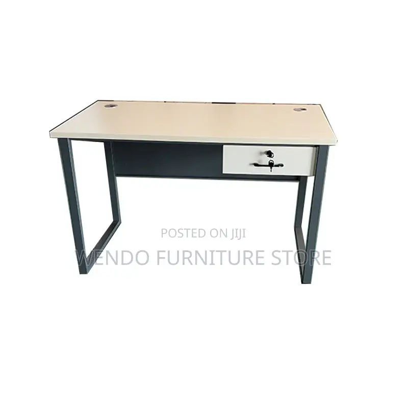 Office Desk; Home Office Working Desk With Lockable Drawer