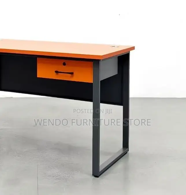 Office Desk; Home Office Working Desk With Lockable Drawer
