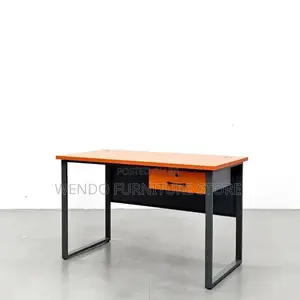 Office Desk; Home Office Working Desk With Lockable Drawer