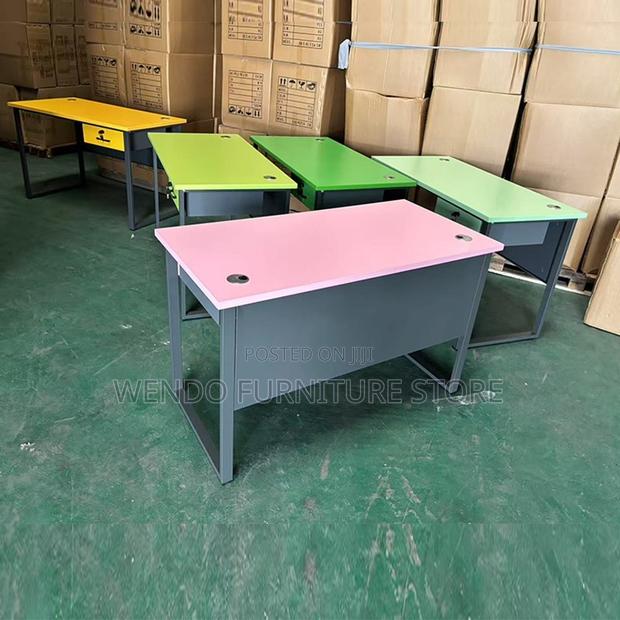 Office Desk; Home Office Working Desk With Lockable Drawer - thumbnail 12