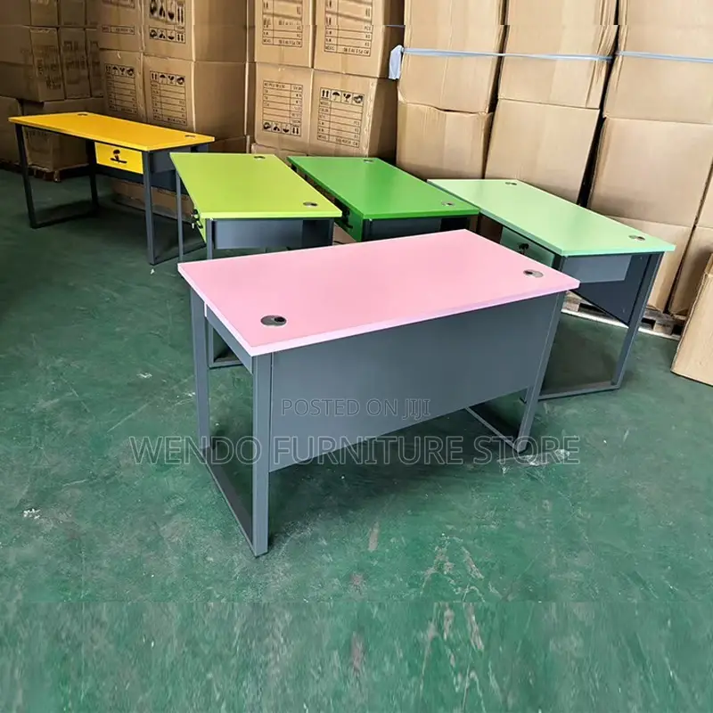 Office Desk; Home Office Working Desk With Lockable Drawer