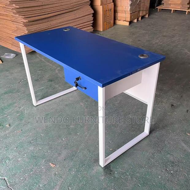 Office Desk; Home Office Working Desk With Lockable Drawer - thumbnail 14