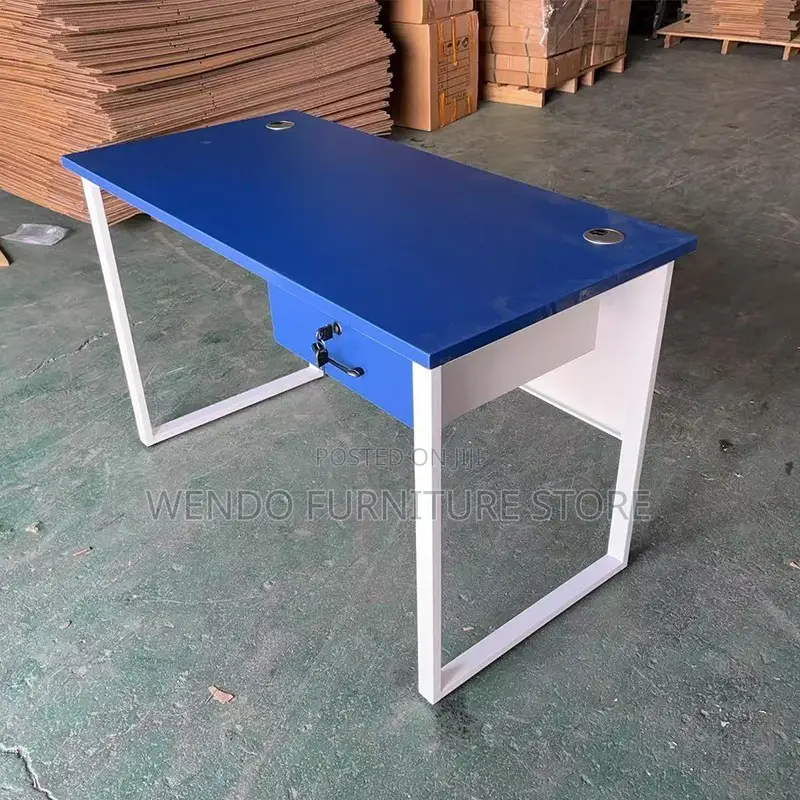 Office Desk; Home Office Working Desk With Lockable Drawer