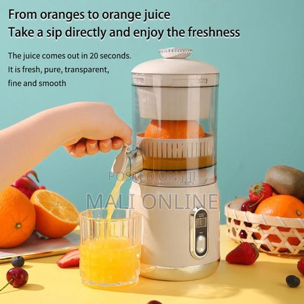 Rechargeable Electric Citrus Juicer Portable 45w Automatic Fruit Juice - thumbnail 2