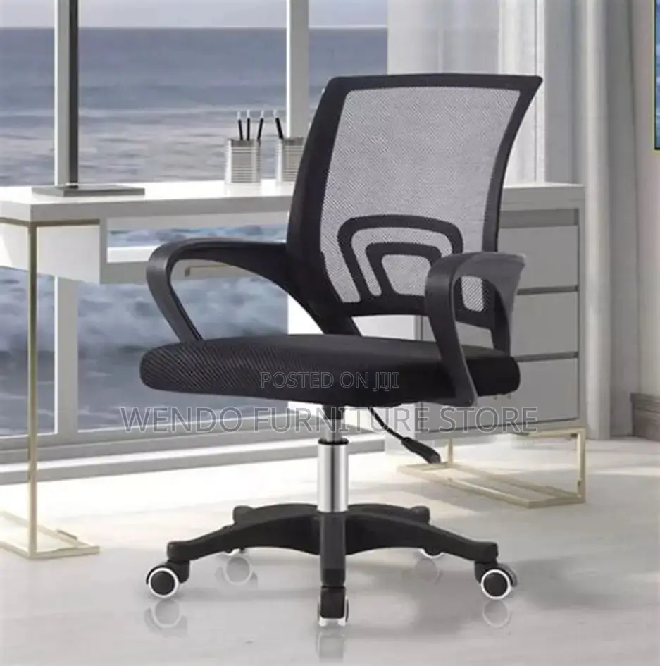 Office Chairs; Clerical Rotating Office Fabric Mesh Chairs