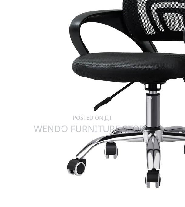 Office Chairs; Clerical Rotating Office Fabric Mesh Chairs - thumbnail 2