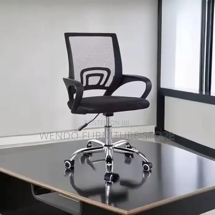 Office Chairs; Clerical Rotating Office Fabric Mesh Chairs