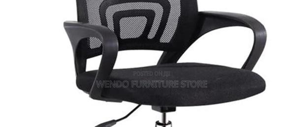 Office Chairs; Clerical Rotating Office Fabric Mesh Chairs - thumbnail 10