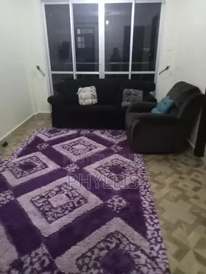 Modern Purple Shaggy Geometric Center Rug/Carpet