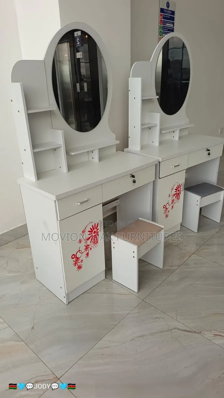 White Dressing Mirror Dressing Table