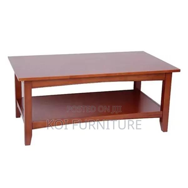 Coffee Table; Taweet Mahogany Executive Coffee Table - thumbnail 4