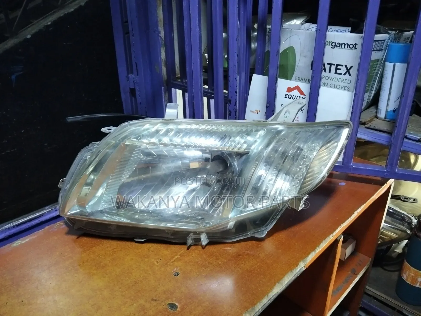 Toyota Axio/Fielder 2008/2010/2011 Non Xenon Headlamp, Clean Ex Japan