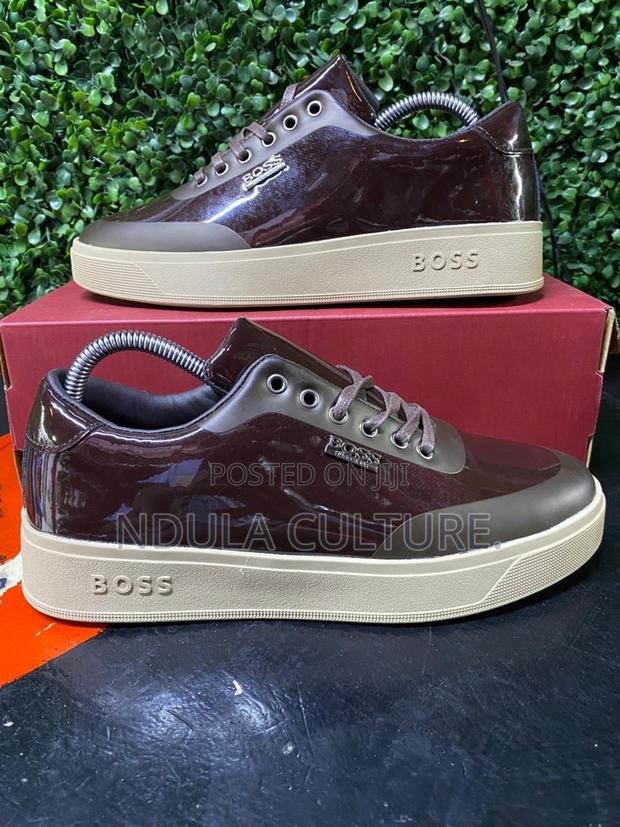 Timberland / Hugo Boss Wetlook Patent Leather Loafers - thumbnail 6