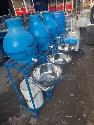 Hand Wash Plastic Cylinders.