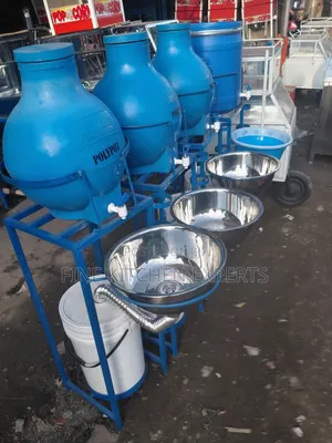 Hand Wash Plastic Cylinders.
