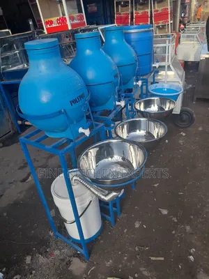 Hand Wash Plastic Cylinders.
